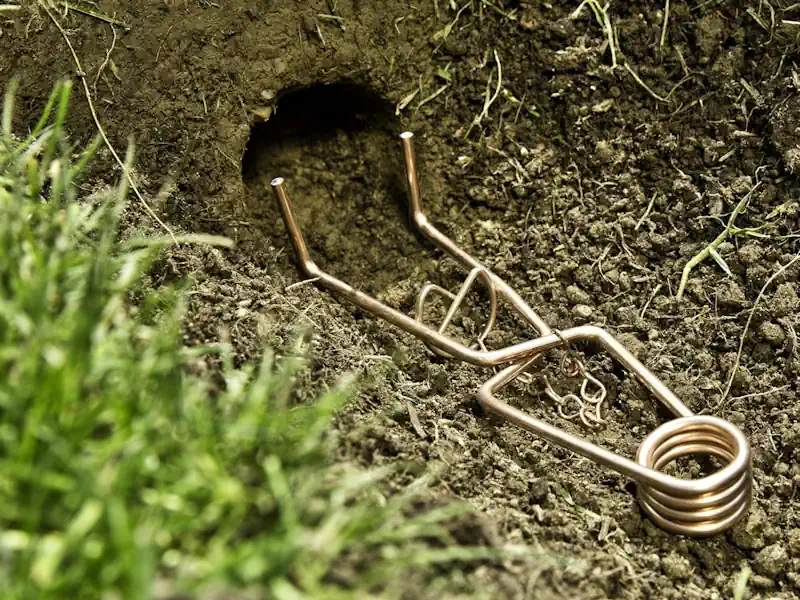 Pièges mécaniques à taupes utilisés par notre taupier à Lüe